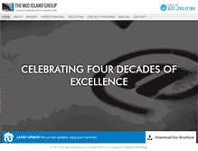 Tablet Screenshot of midislandgroup.com